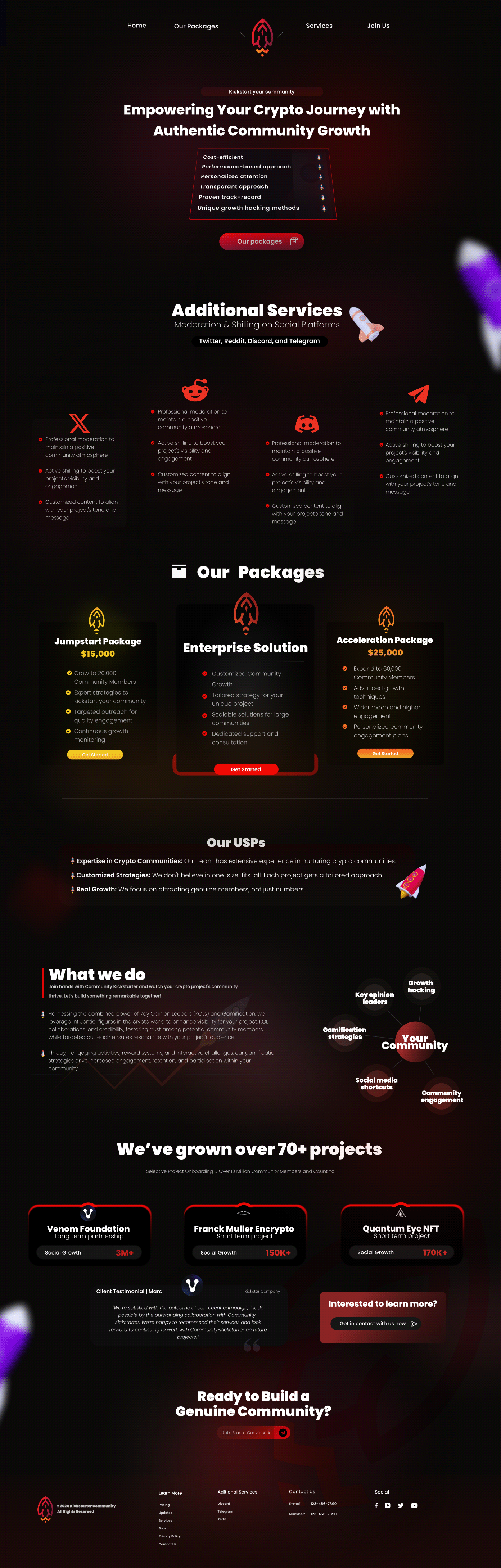 Modern Business Website